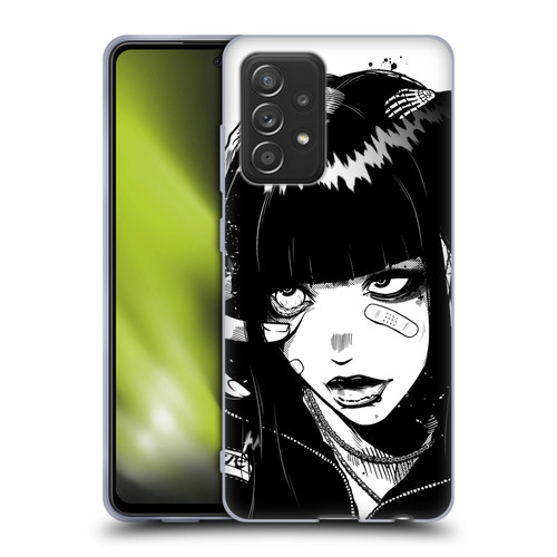 Zombie Makeout Club Art See Thru You Soft Gel Case for Samsung Galaxy A52 / A52s / 5G (2021)