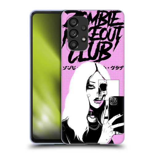 Zombie Makeout Club Art Selfie Skull Soft Gel Case for Samsung Galaxy A53 5G (2022)