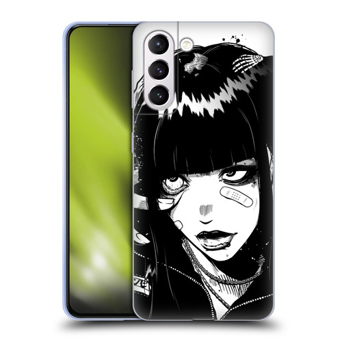 Zombie Makeout Club Art See Thru You Soft Gel Case for Samsung Galaxy S21+ 5G
