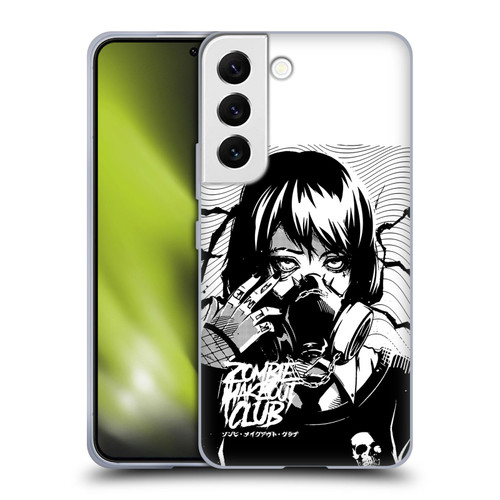 Zombie Makeout Club Art Facepiece Soft Gel Case for Samsung Galaxy S22 5G