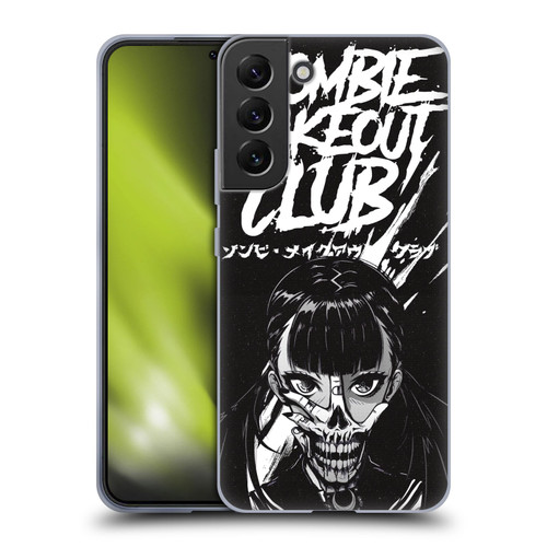 Zombie Makeout Club Art Face Off Soft Gel Case for Samsung Galaxy S22+ 5G