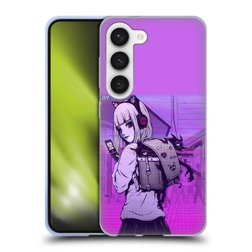 Zombie Makeout Club Art Drama Rides On My Back Soft Gel Case for Samsung Galaxy S23 5G