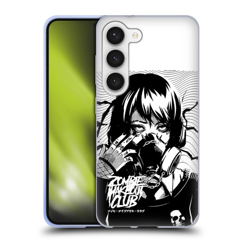 Zombie Makeout Club Art Facepiece Soft Gel Case for Samsung Galaxy S23 5G