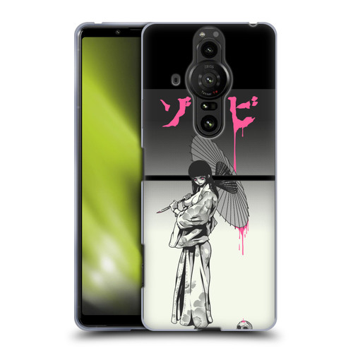 Zombie Makeout Club Art Chance Of Rain Soft Gel Case for Sony Xperia Pro-I
