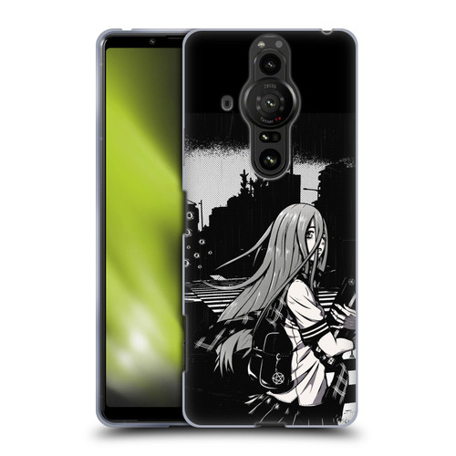 Zombie Makeout Club Art They Are Watching Soft Gel Case for Sony Xperia Pro-I