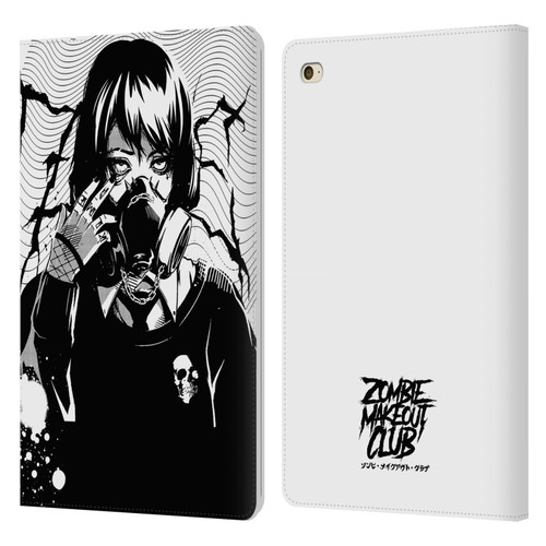Zombie Makeout Club Art Facepiece Leather Book Wallet Case Cover For Apple iPad mini 4