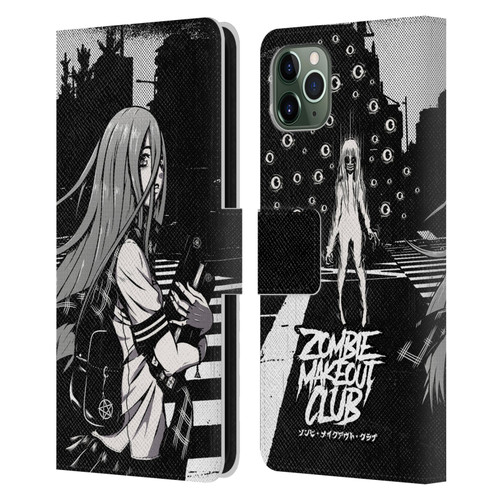 Zombie Makeout Club Art They Are Watching Leather Book Wallet Case Cover For Apple iPhone 11 Pro Max