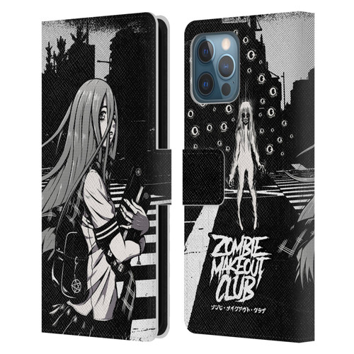 Zombie Makeout Club Art They Are Watching Leather Book Wallet Case Cover For Apple iPhone 12 Pro Max