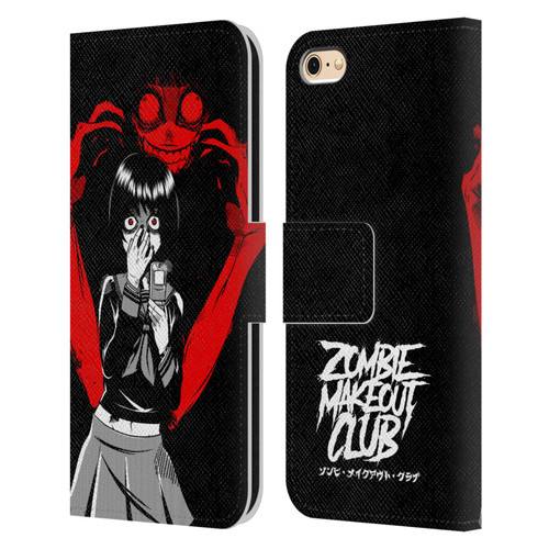 Zombie Makeout Club Art Selfie Leather Book Wallet Case Cover For Apple iPhone 6 / iPhone 6s