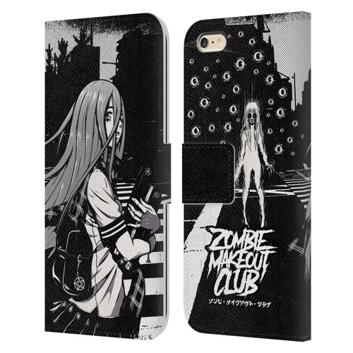 Zombie Makeout Club Art They Are Watching Leather Book Wallet Case Cover For Apple iPhone 6 Plus / iPhone 6s Plus