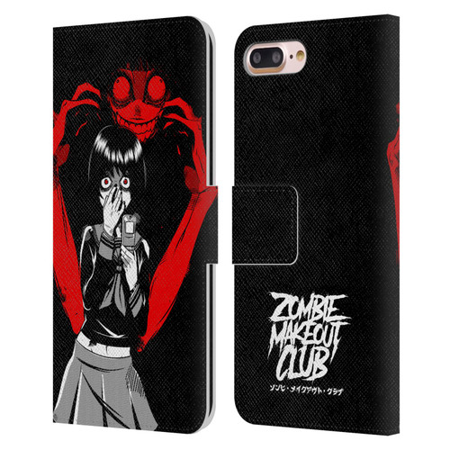Zombie Makeout Club Art Selfie Leather Book Wallet Case Cover For Apple iPhone 7 Plus / iPhone 8 Plus