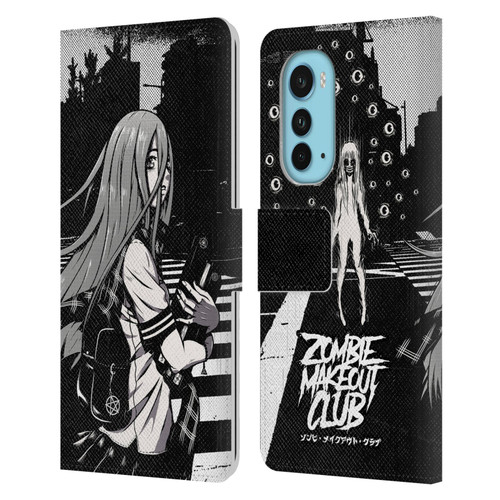 Zombie Makeout Club Art They Are Watching Leather Book Wallet Case Cover For Motorola Edge (2022)
