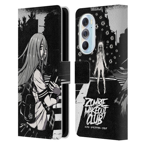 Zombie Makeout Club Art They Are Watching Leather Book Wallet Case Cover For Motorola Edge X30