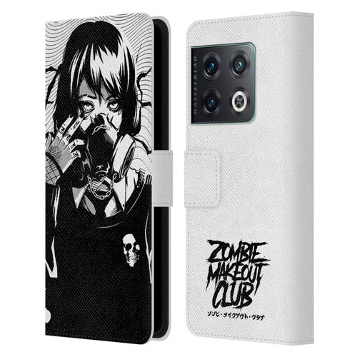 Zombie Makeout Club Art Facepiece Leather Book Wallet Case Cover For OnePlus 10 Pro