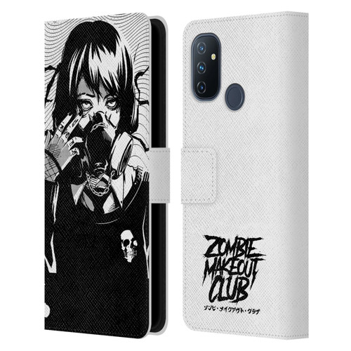 Zombie Makeout Club Art Facepiece Leather Book Wallet Case Cover For OnePlus Nord N100