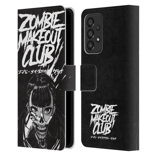 Zombie Makeout Club Art Face Off Leather Book Wallet Case Cover For Samsung Galaxy A33 5G (2022)