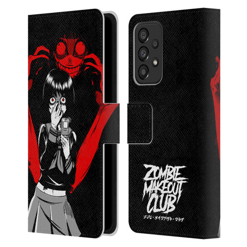 Zombie Makeout Club Art Selfie Leather Book Wallet Case Cover For Samsung Galaxy A33 5G (2022)