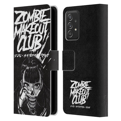 Zombie Makeout Club Art Face Off Leather Book Wallet Case Cover For Samsung Galaxy A53 5G (2022)