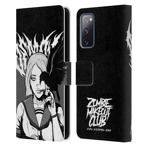 Zombie Makeout Club Art Crow Leather Book Wallet Case Cover For Samsung Galaxy S20 FE / 5G