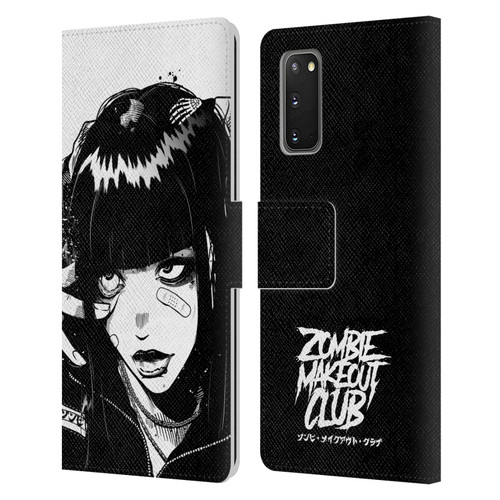 Zombie Makeout Club Art See Thru You Leather Book Wallet Case Cover For Samsung Galaxy S20 / S20 5G