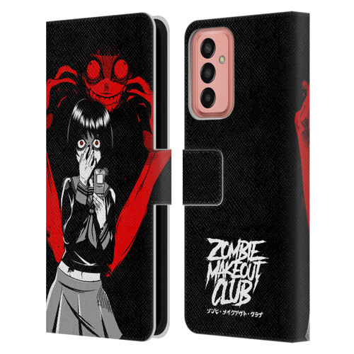 Zombie Makeout Club Art Selfie Leather Book Wallet Case Cover For Samsung Galaxy M13 (2022)