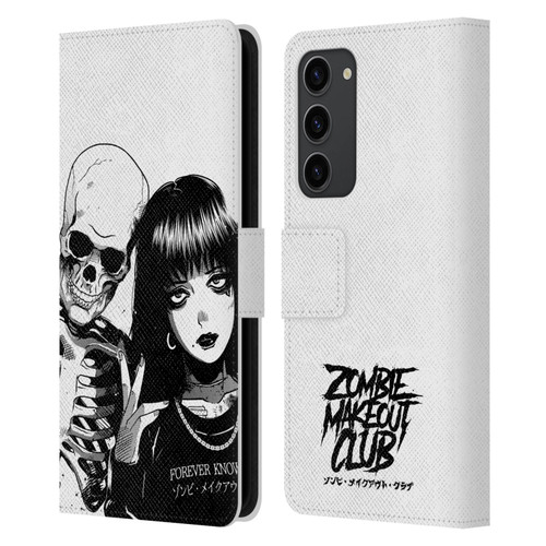 Zombie Makeout Club Art Forever Knows Best Leather Book Wallet Case Cover For Samsung Galaxy S23+ 5G