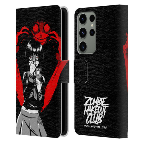 Zombie Makeout Club Art Selfie Leather Book Wallet Case Cover For Samsung Galaxy S23 Ultra 5G