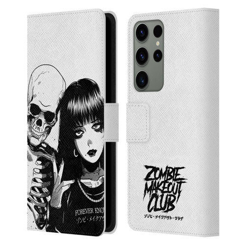 Zombie Makeout Club Art Forever Knows Best Leather Book Wallet Case Cover For Samsung Galaxy S23 Ultra 5G
