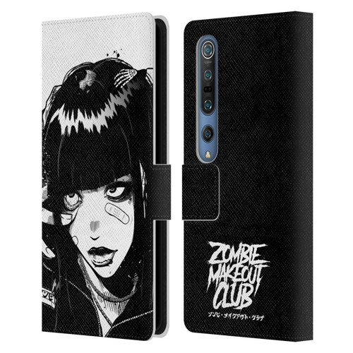 Zombie Makeout Club Art See Thru You Leather Book Wallet Case Cover For Xiaomi Mi 10 5G / Mi 10 Pro 5G