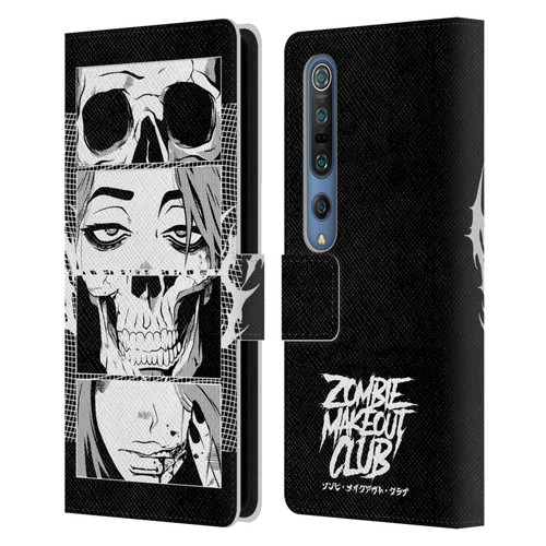 Zombie Makeout Club Art Skull Collage Leather Book Wallet Case Cover For Xiaomi Mi 10 5G / Mi 10 Pro 5G
