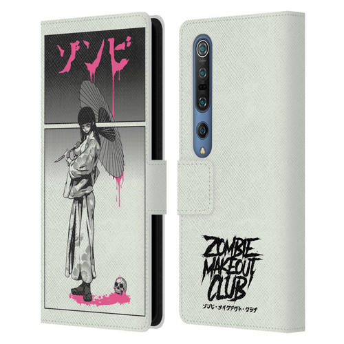 Zombie Makeout Club Art Chance Of Rain Leather Book Wallet Case Cover For Xiaomi Mi 10 5G / Mi 10 Pro 5G