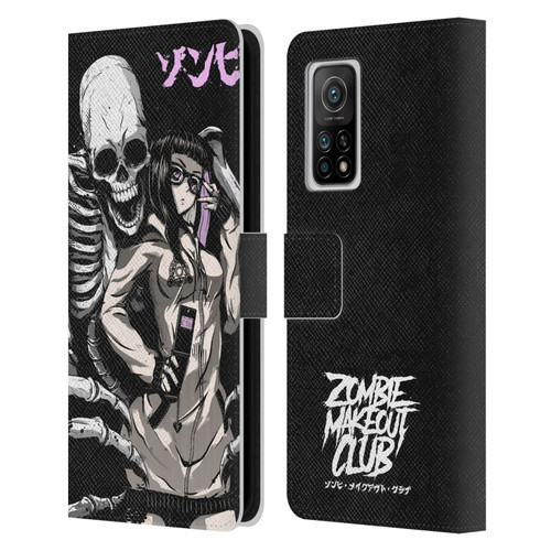 Zombie Makeout Club Art Stop Drop Selfie Leather Book Wallet Case Cover For Xiaomi Mi 10T 5G