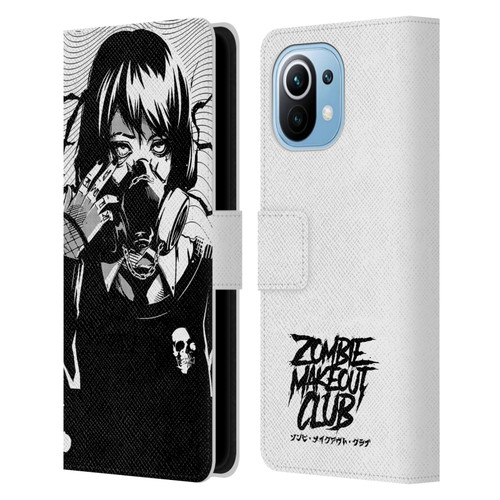 Zombie Makeout Club Art Facepiece Leather Book Wallet Case Cover For Xiaomi Mi 11