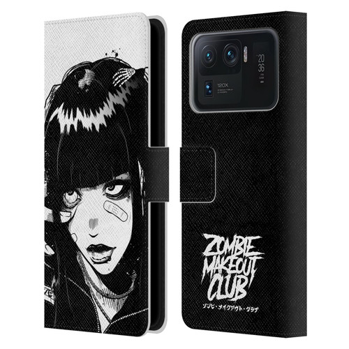 Zombie Makeout Club Art See Thru You Leather Book Wallet Case Cover For Xiaomi Mi 11 Ultra