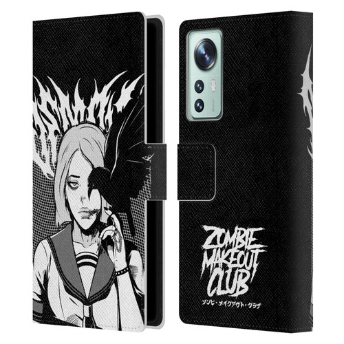 Zombie Makeout Club Art Crow Leather Book Wallet Case Cover For Xiaomi 12