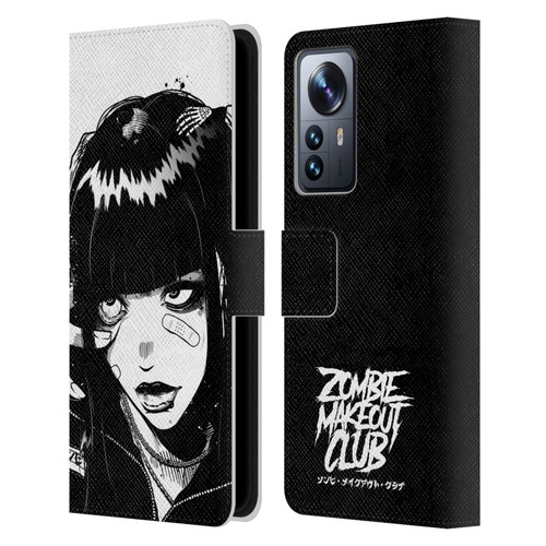 Zombie Makeout Club Art See Thru You Leather Book Wallet Case Cover For Xiaomi 12 Pro
