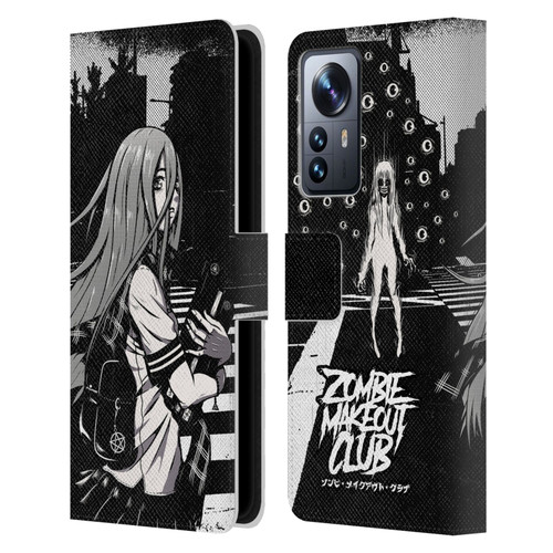 Zombie Makeout Club Art They Are Watching Leather Book Wallet Case Cover For Xiaomi 12 Pro
