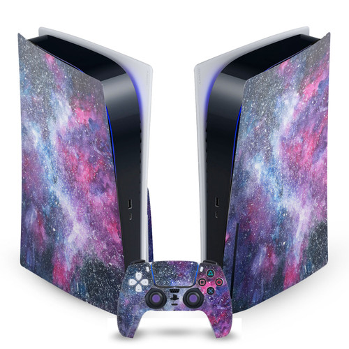 Anis Illustration Art Mix Galaxy Vinyl Sticker Skin Decal Cover for Sony PS5 Disc Edition Bundle