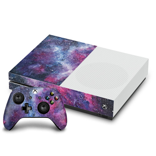 Anis Illustration Art Mix Galaxy Vinyl Sticker Skin Decal Cover for Microsoft One S Console & Controller