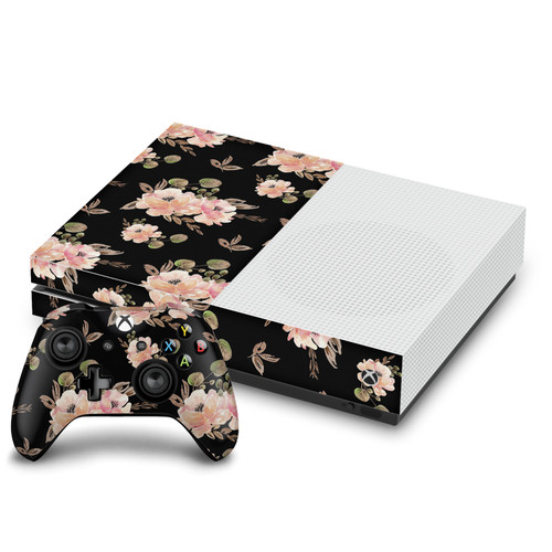 Anis Illustration Art Mix Vintage Black Vinyl Sticker Skin Decal Cover for Microsoft One S Console & Controller