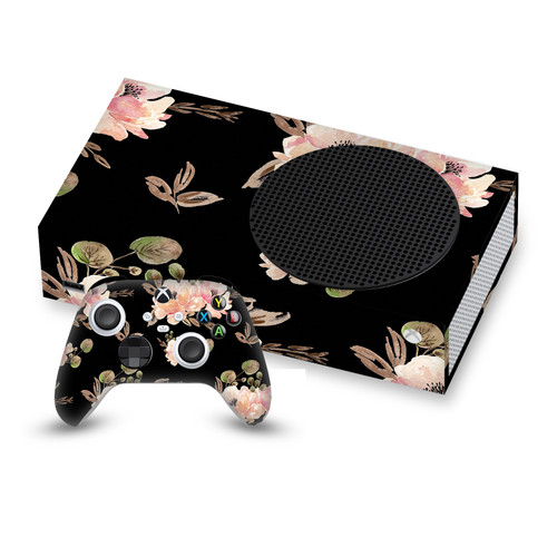 Anis Illustration Art Mix Vintage Black Vinyl Sticker Skin Decal Cover for Microsoft Series S Console & Controller
