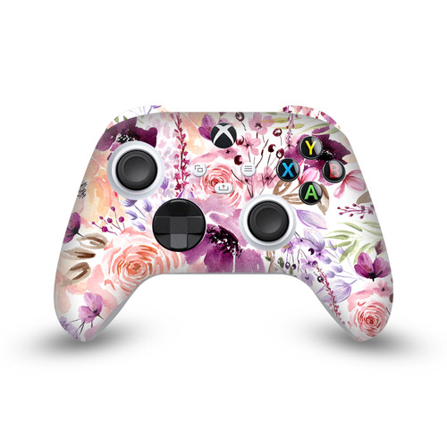 Anis Illustration Art Mix Floral Chaos Vinyl Sticker Skin Decal Cover for Microsoft Xbox Series X / Series S Controller