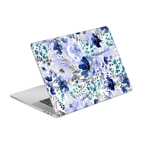 Anis Illustration Bloomers Indigo Vinyl Sticker Skin Decal Cover for Apple MacBook Pro 15.4" A1707/A1990