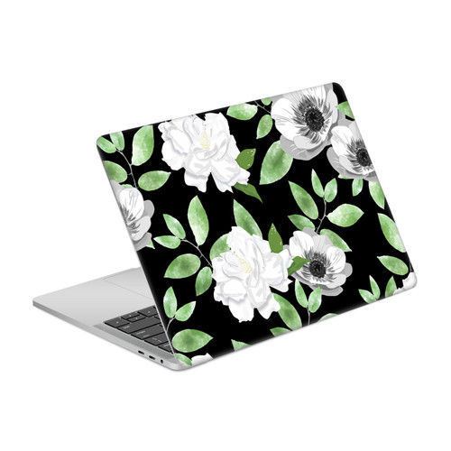 Anis Illustration Flower Pattern 3 Gardenia Pattern Vinyl Sticker Skin Decal Cover for Apple MacBook Pro 13" A1989 / A2159
