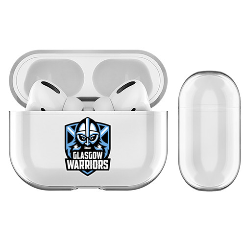 Glasgow Warriors Badge Logo Plain Clear Hard Crystal Cover for Apple AirPods Pro Charging Case