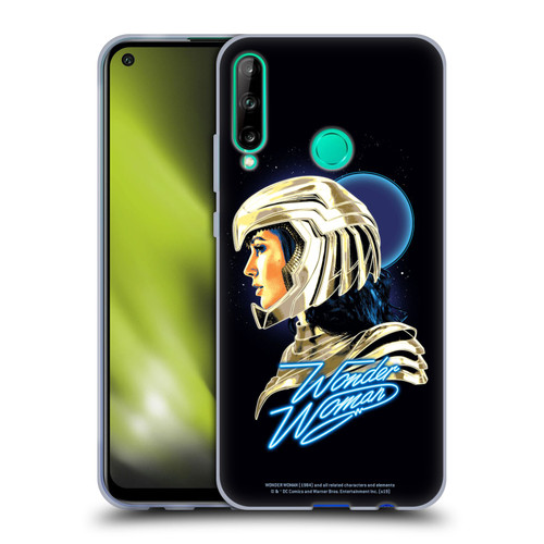 Wonder Woman 1984 80's Graphics Golden Armour 2 Soft Gel Case for Huawei P40 lite E