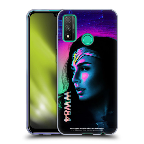 Wonder Woman 1984 80's Graphics Glitch Soft Gel Case for Huawei P Smart (2020)