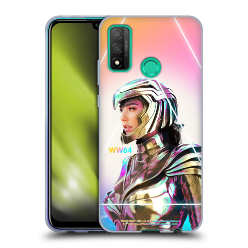 Wonder Woman 1984 80's Graphics Golden Armour 3 Soft Gel Case for Huawei P Smart (2020)