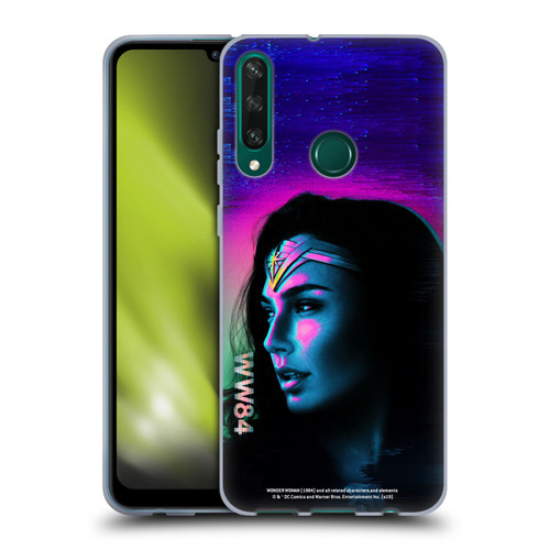 Wonder Woman 1984 80's Graphics Glitch Soft Gel Case for Huawei Y6p