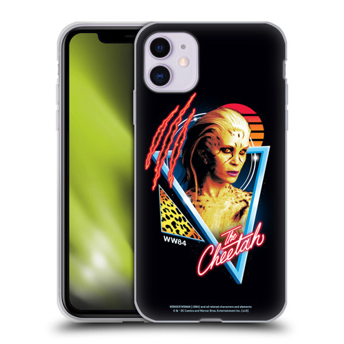 Wonder Woman 1984 80's Graphics The Cheetah Soft Gel Case for Apple iPhone 11